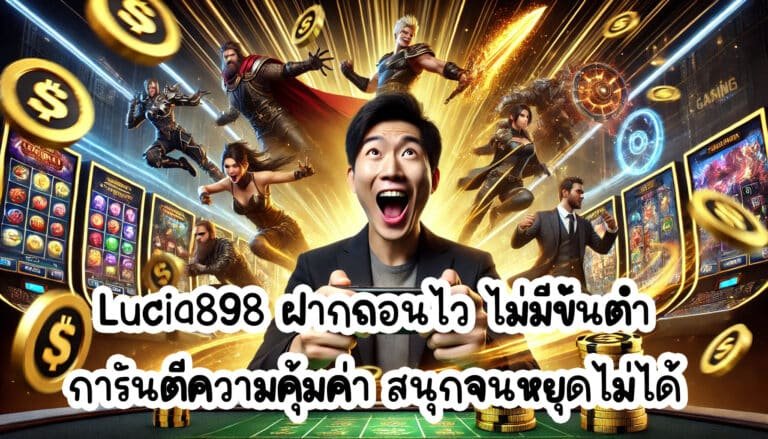 Lucia898 ฝากถอนไว ไม่มีขั้นต่ำ การันตีในความคุ้มค่า สนุกสุดมันจนหยุดไม่ได้-4