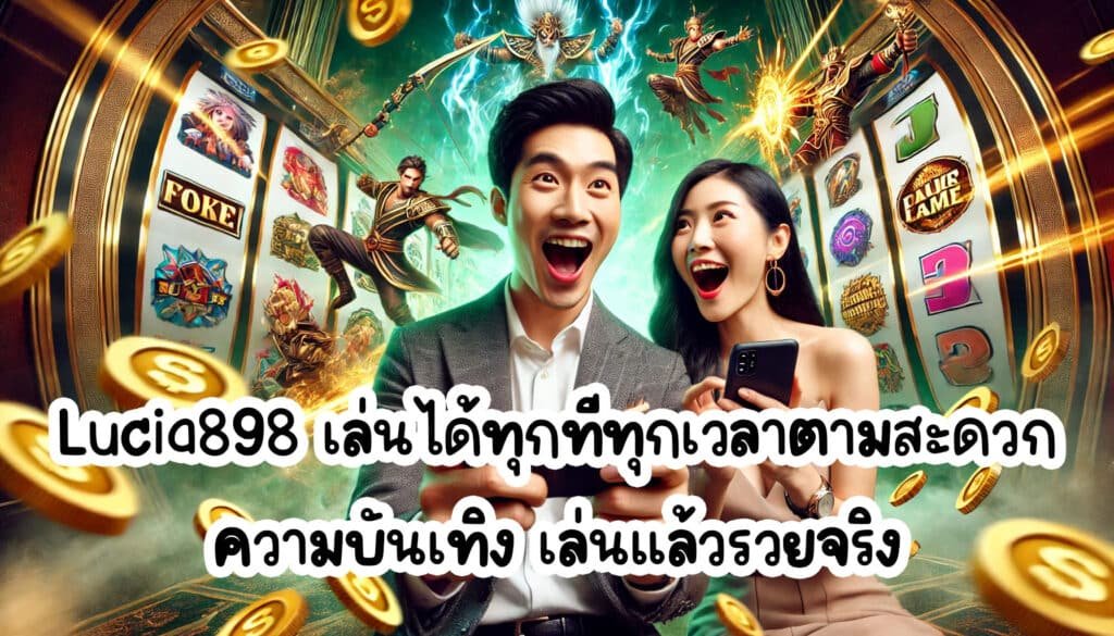 Lucia898 เล่นได้ทุกที่ทุกเวลา ตามสะดวก ความบันเทิง เล่นแล้วรวยจริง-1